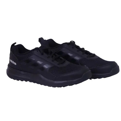 11UK Black Adidas Elements Lace Unisex School Shoes